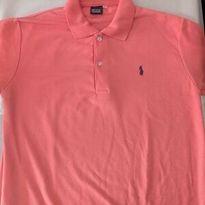 Polo by Ralph Lauren Men's Coral Polo Shirt